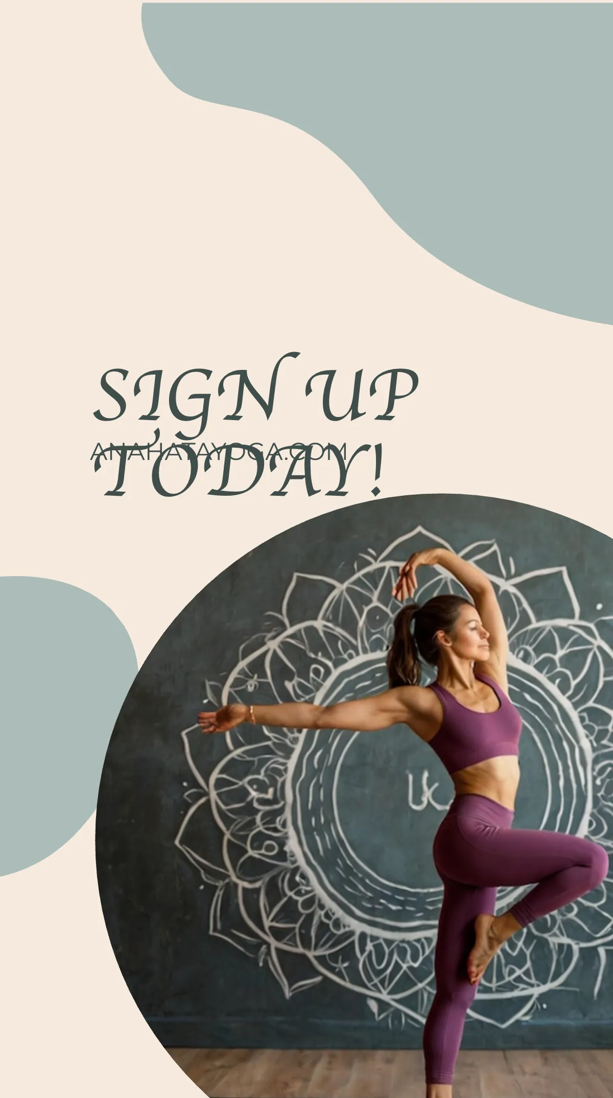 Free Yoga Training Instagram Story Template to Edit Online