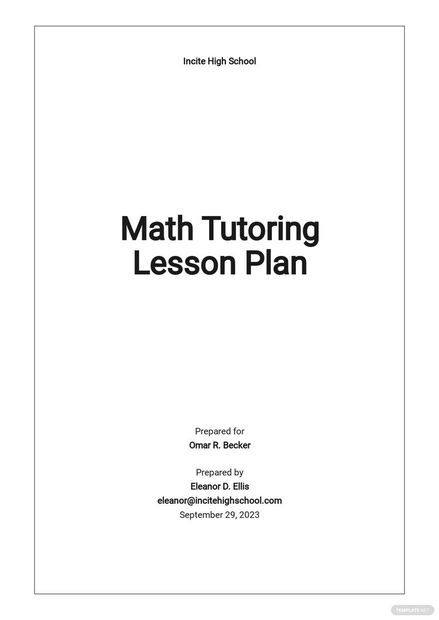 Math Tutoring Lesson Plan Template.jpe
