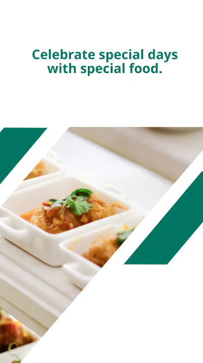 Free Modern Catering Instagram Story Template to Edit Online