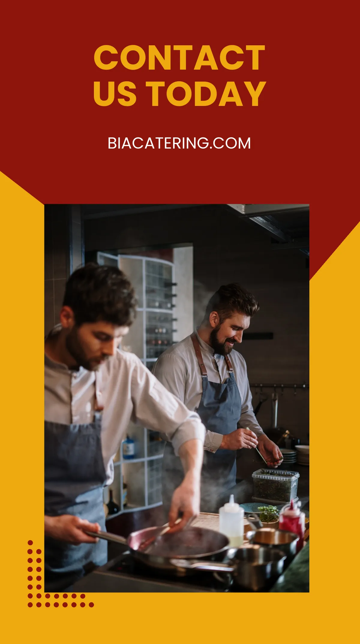 Free Catering Service Advertisement Instagram Story Template to Edit Online