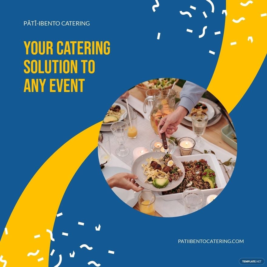 Event Catering Instagram Post Template