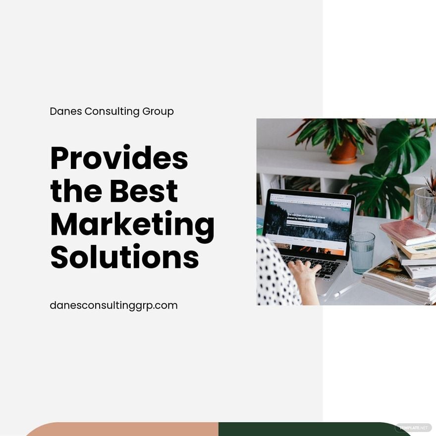 Marketing Consulting Linkedin Post Template