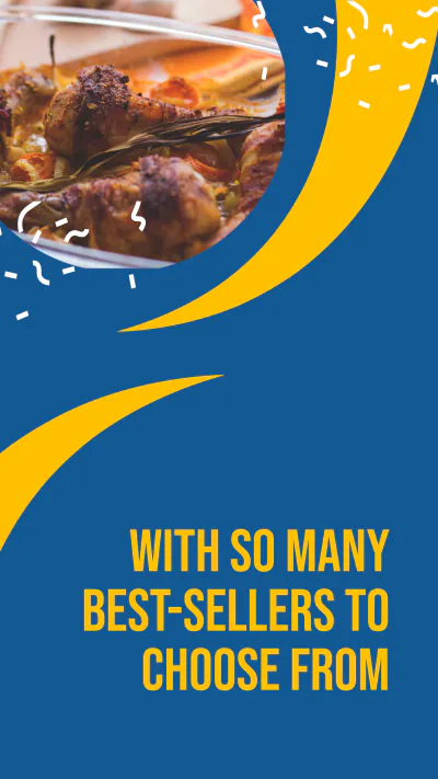 Free Event Catering Instagram Story Template to Edit Online
