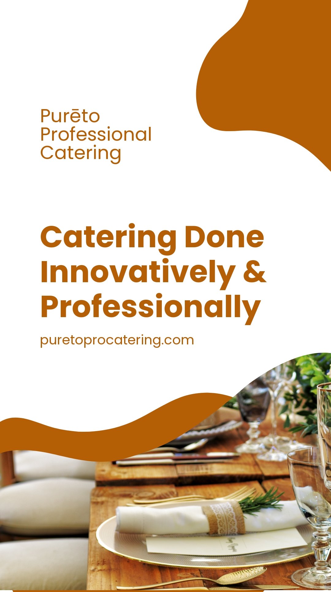 Professional Catering Services Instagram Story Template