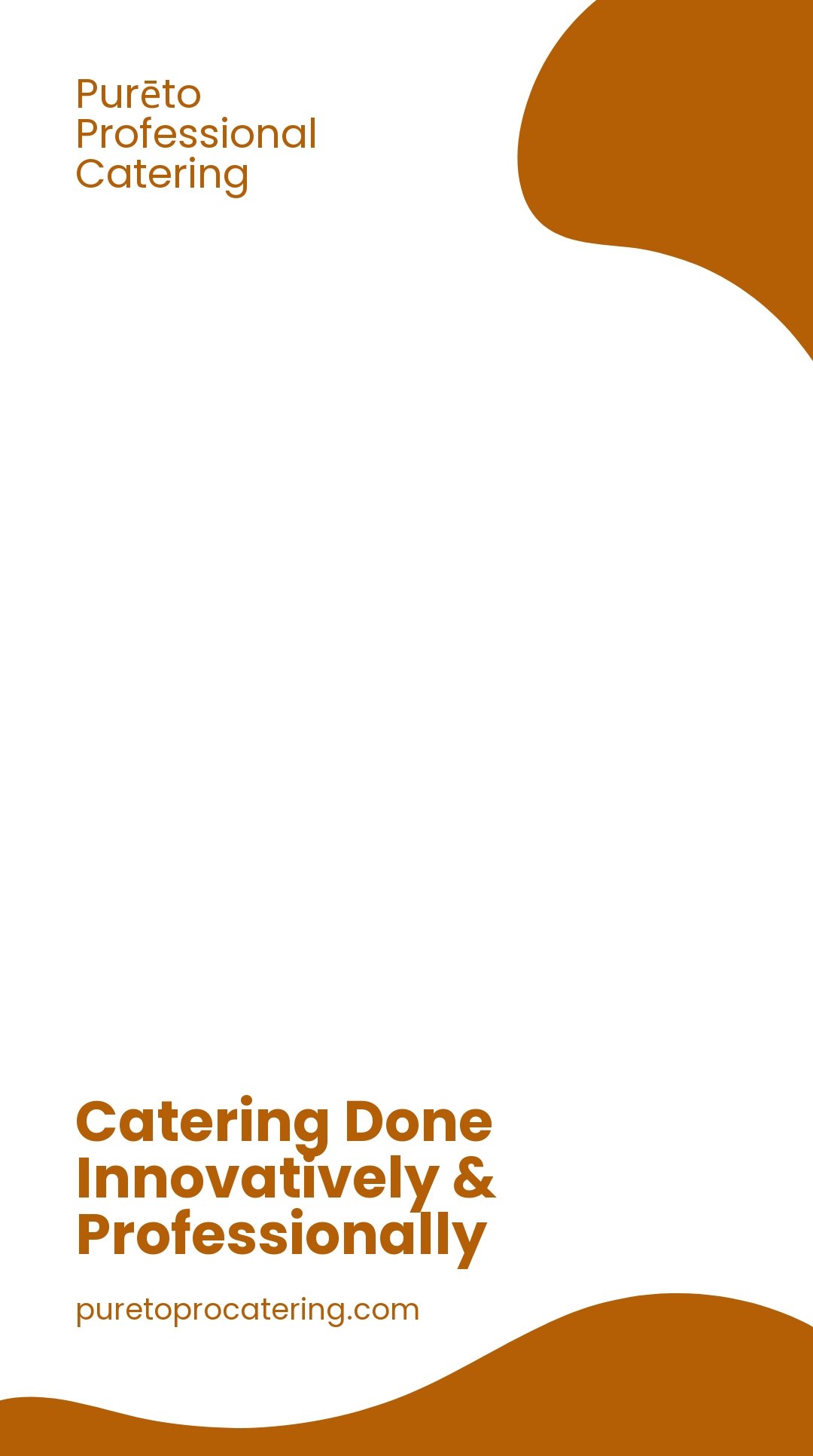Professional Catering Services Snapchat Geofilter Template