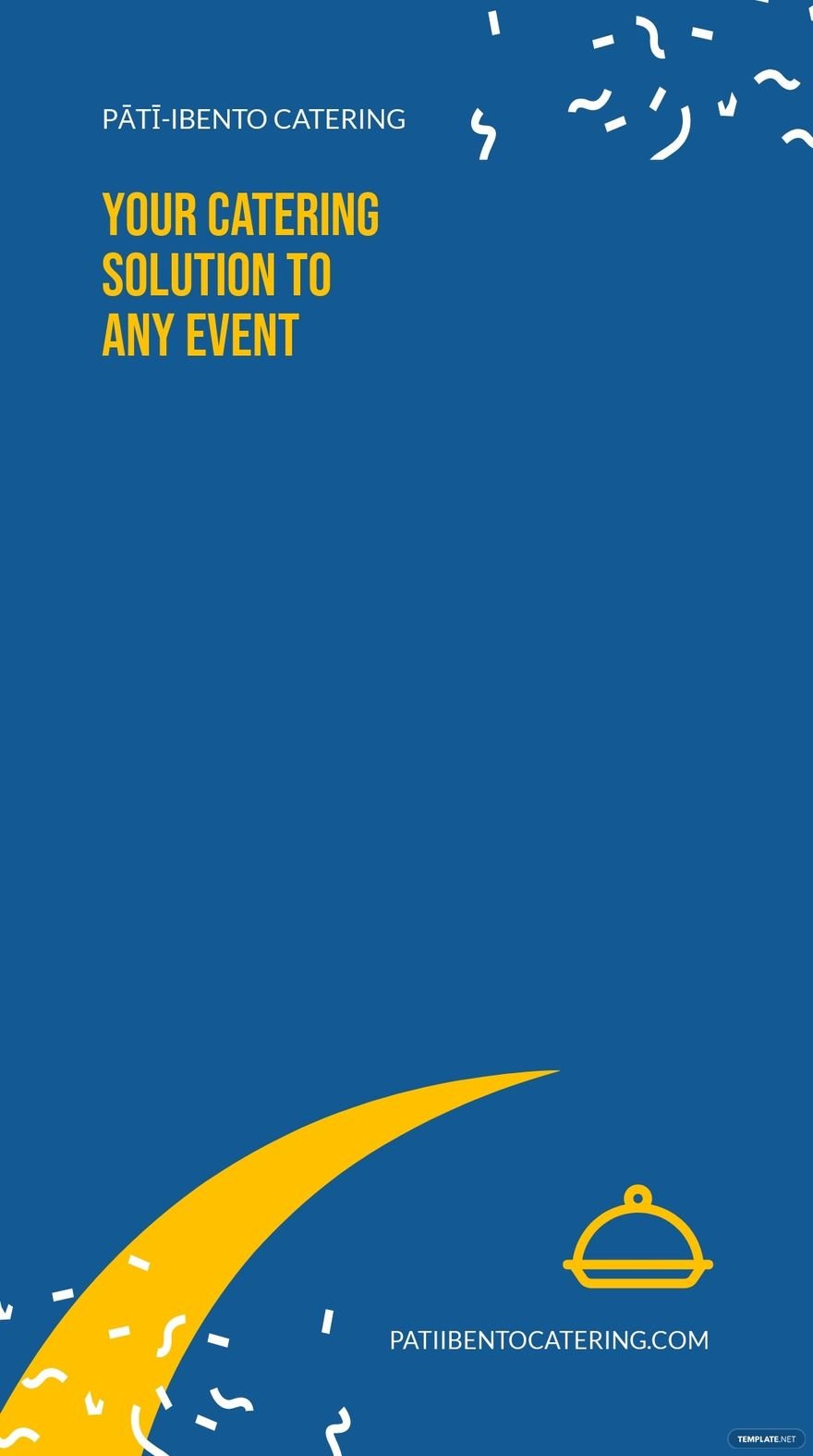 Event Catering Snapchat Geofilter Template