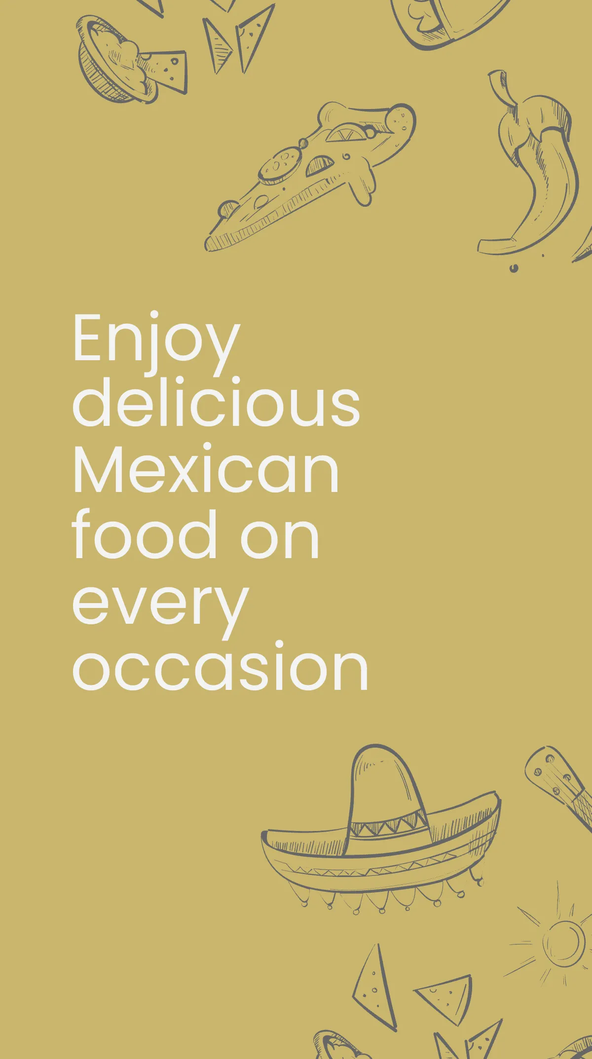 Free Catering Promotion Instagram Story Template to Edit Online