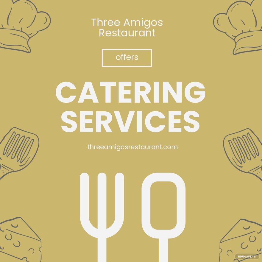 Catering Promotion Instagram Post