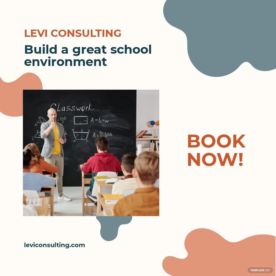 Education Consulting Instagram Post Template