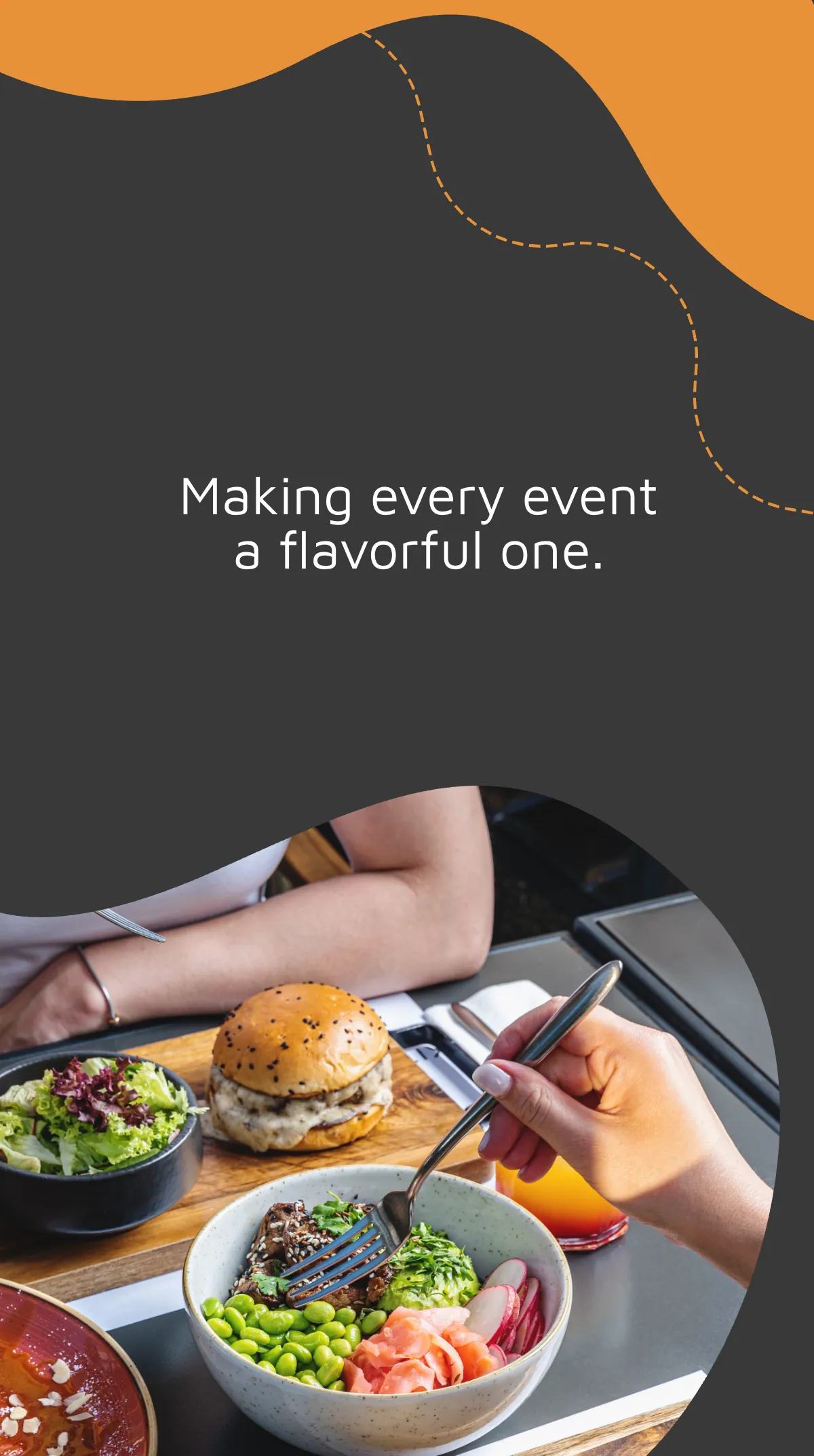 Free Catering Company Instagram Story Template to Edit Online