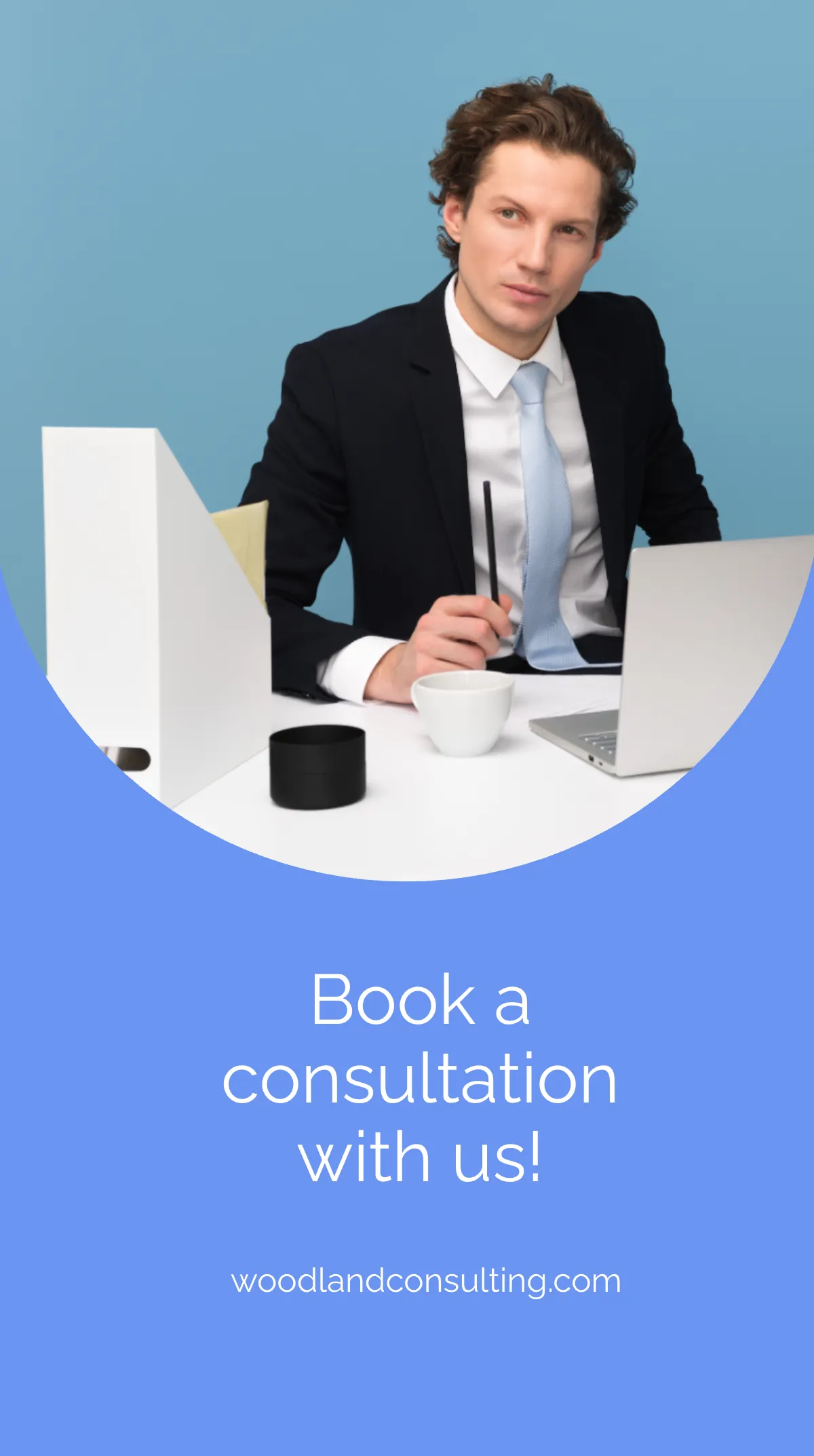 Free Management Consulting Instagram Story Template to Edit Online