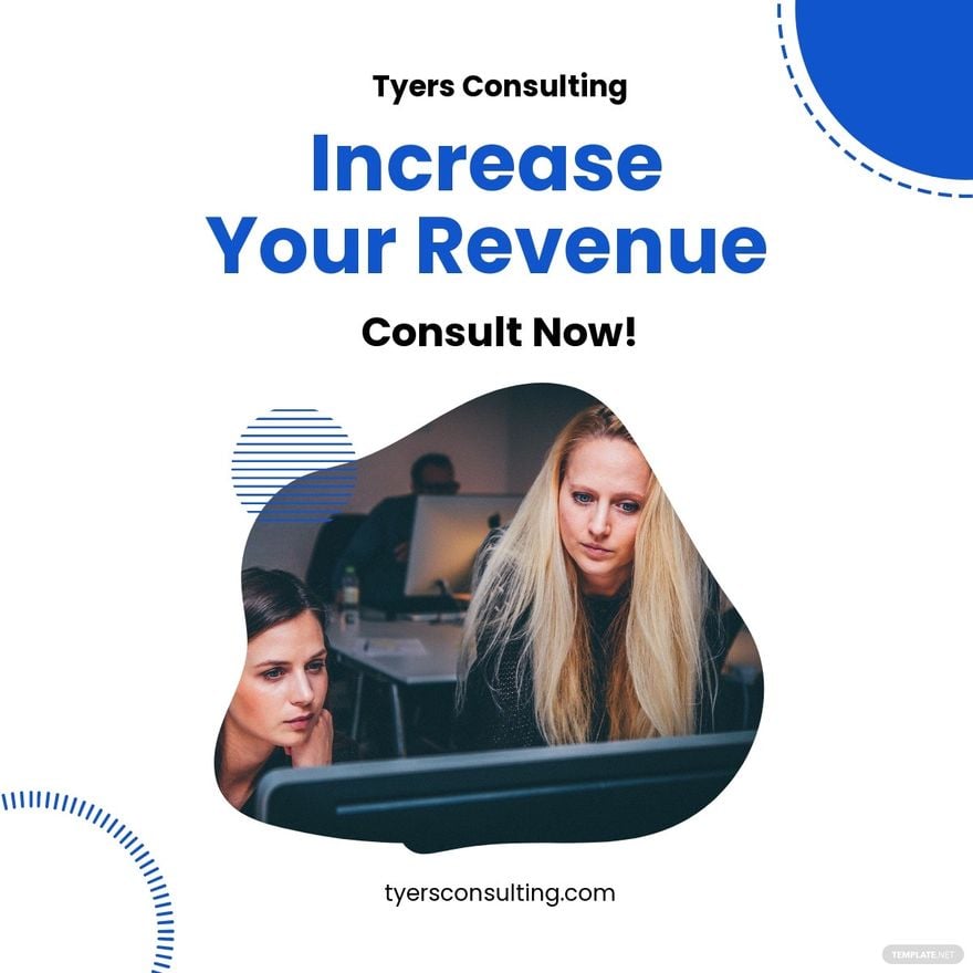 Business Consulting Linkedin Post Template