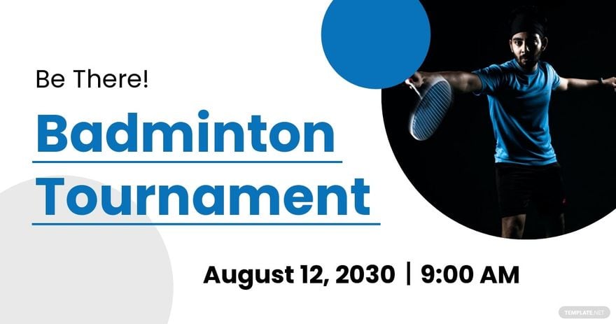 Free Sports tournament Facebook Post Template