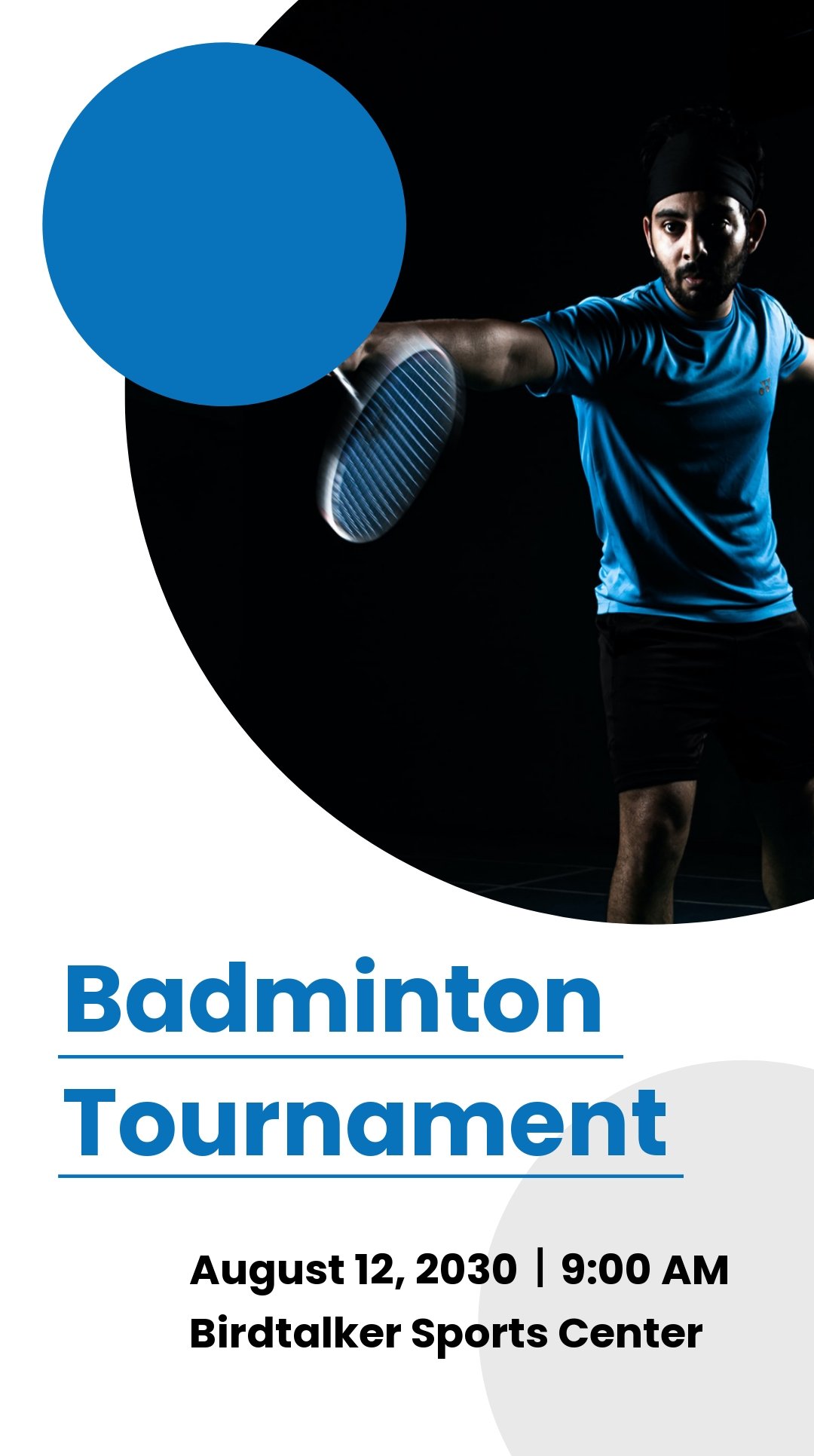 Sports tournament Instagram Story Template