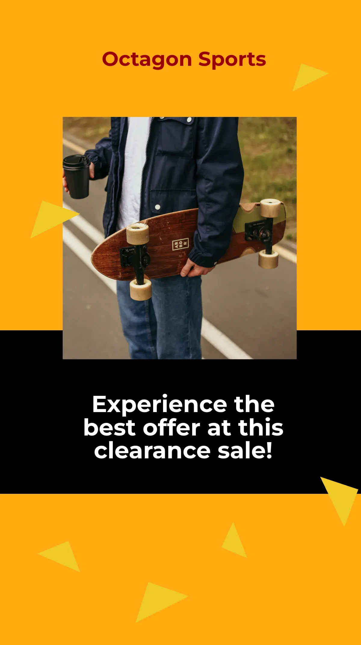 Free Sports equipment sale Instagram Story Template to Edit Online