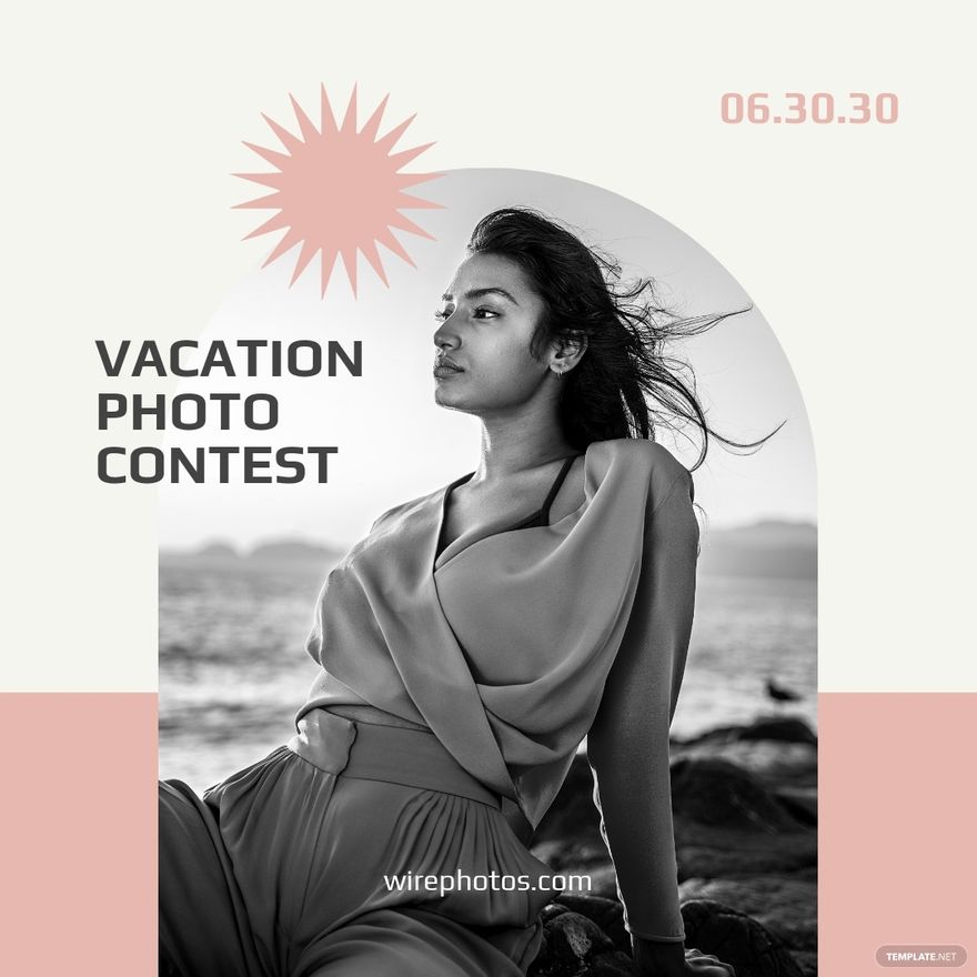 Photo Contest Instagram Post Template