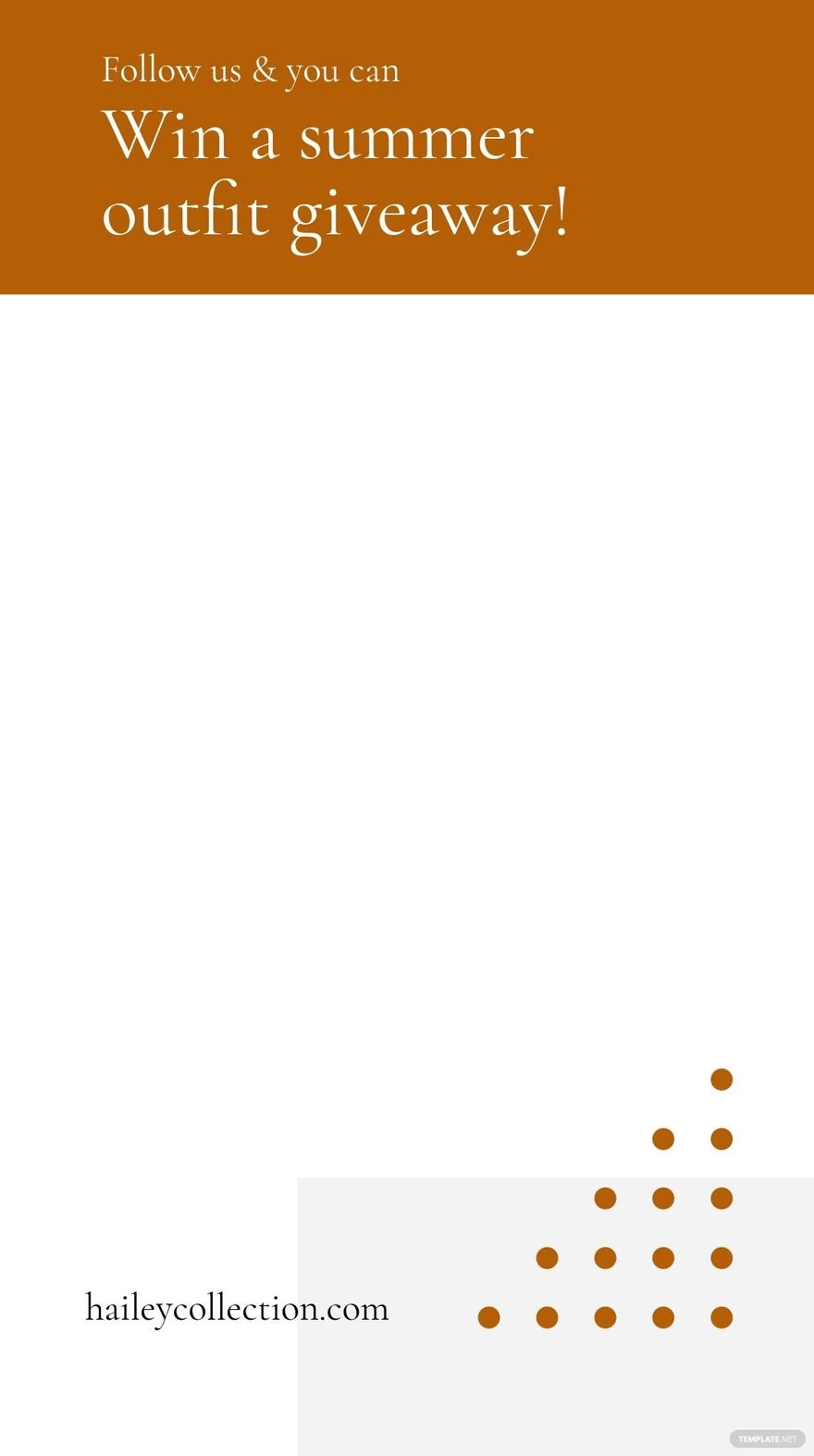 Fashion Contest Snapchat Geofilter Template