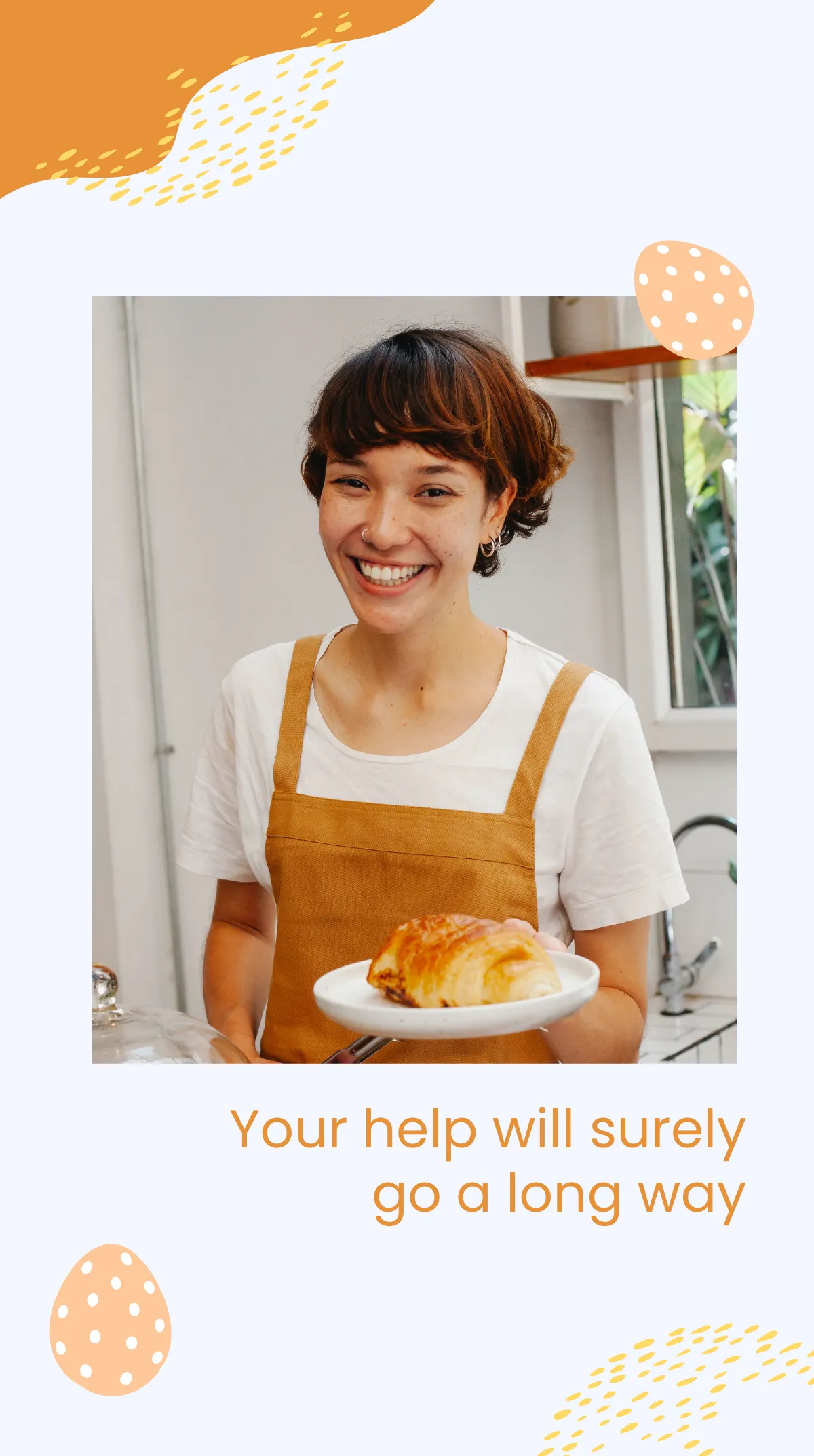 Free Easter Bake Sale Instagram Story Template to Edit Online