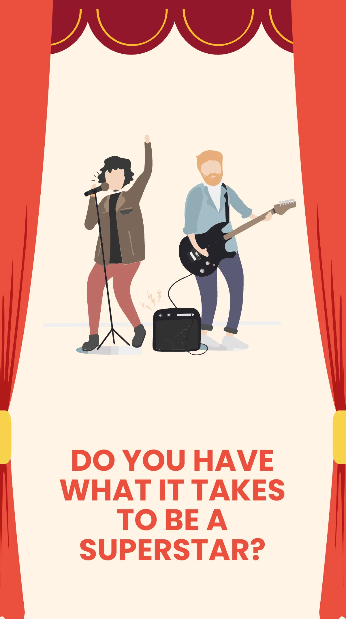 Free Talent Show Instagram Story Template to Edit Online