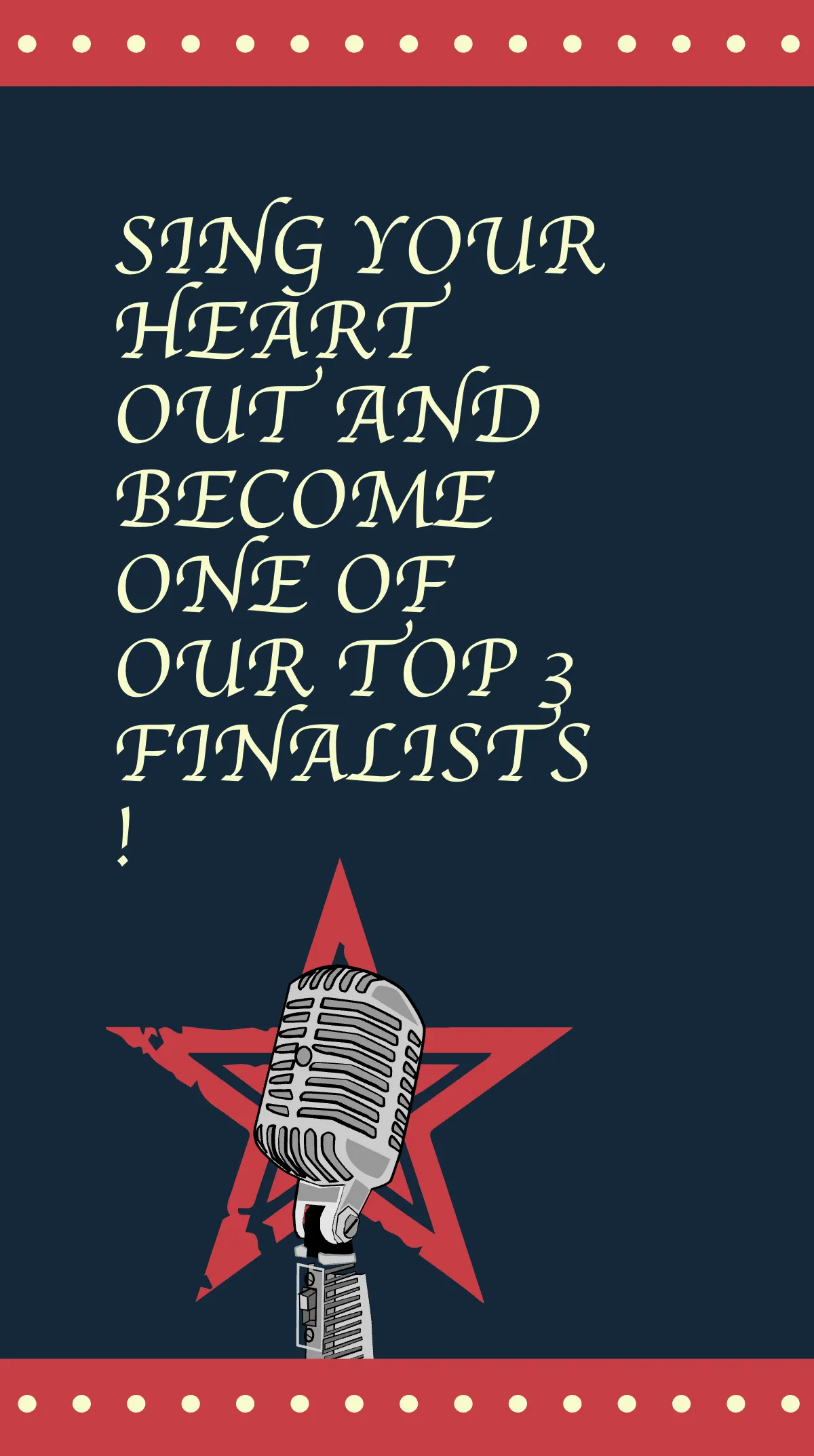 Free Karaoke Contest Instagram Story Template to Edit Online