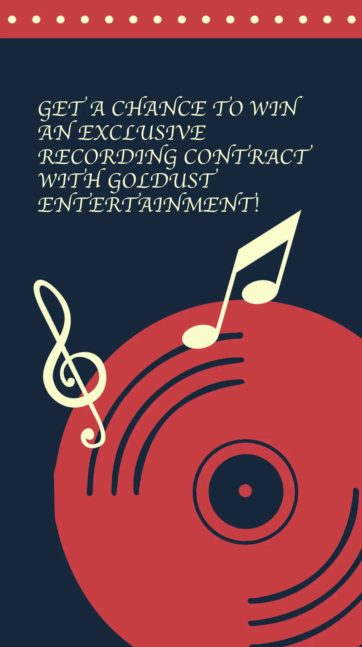 Free Karaoke Contest Instagram Story Template to Edit Online