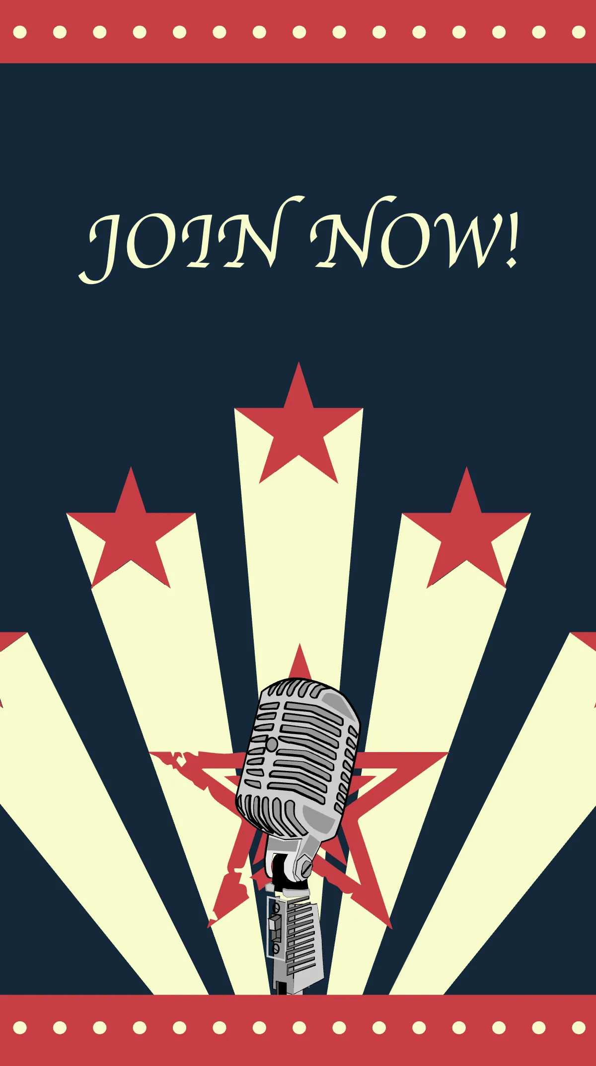 Free Karaoke Contest Instagram Story Template to Edit Online