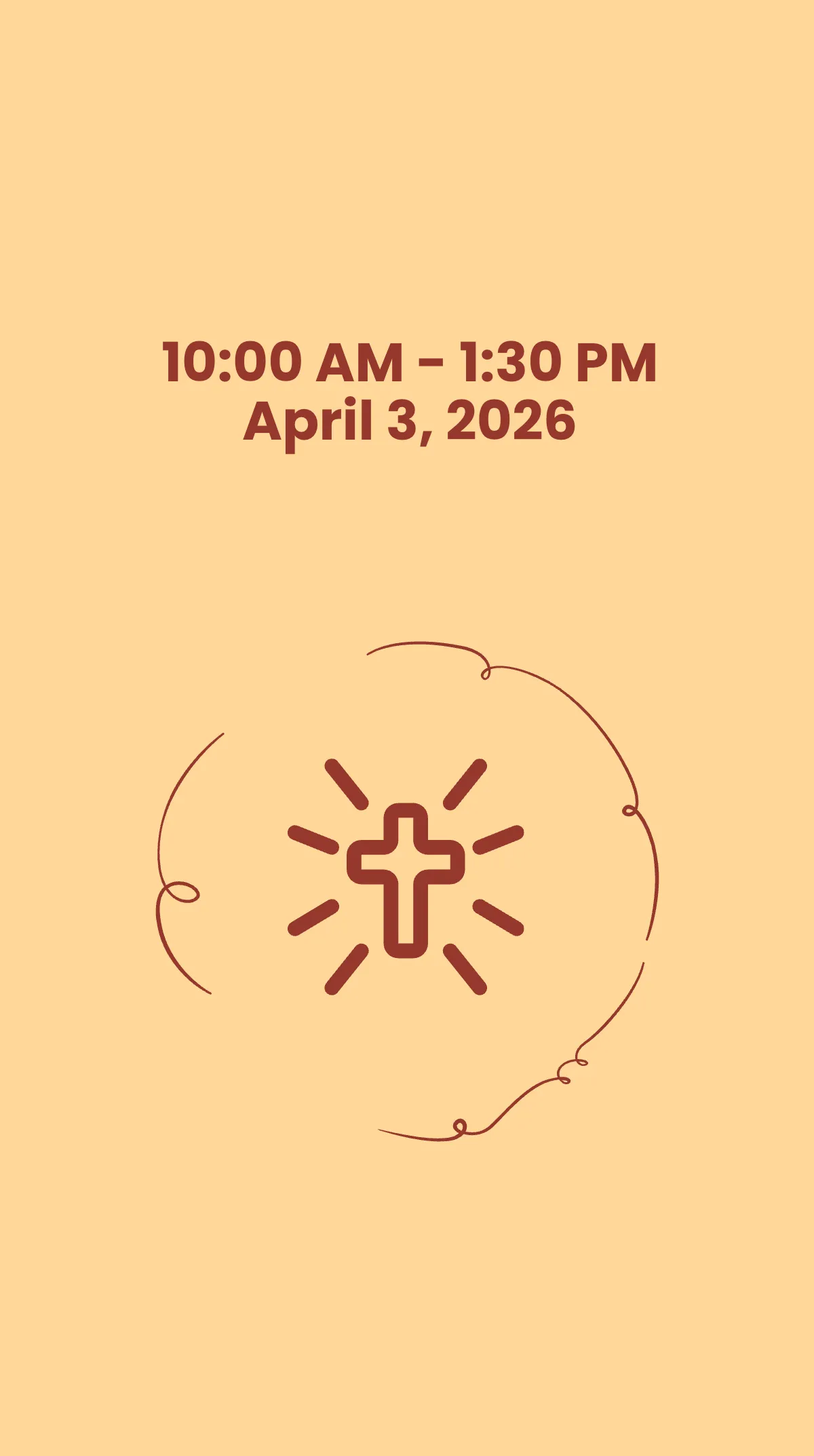 Free Good Friday Service Instagram Story Template to Edit Online