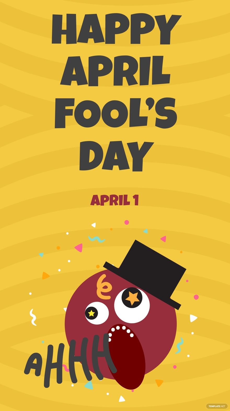 Free April Fools Day Instagram Story Template