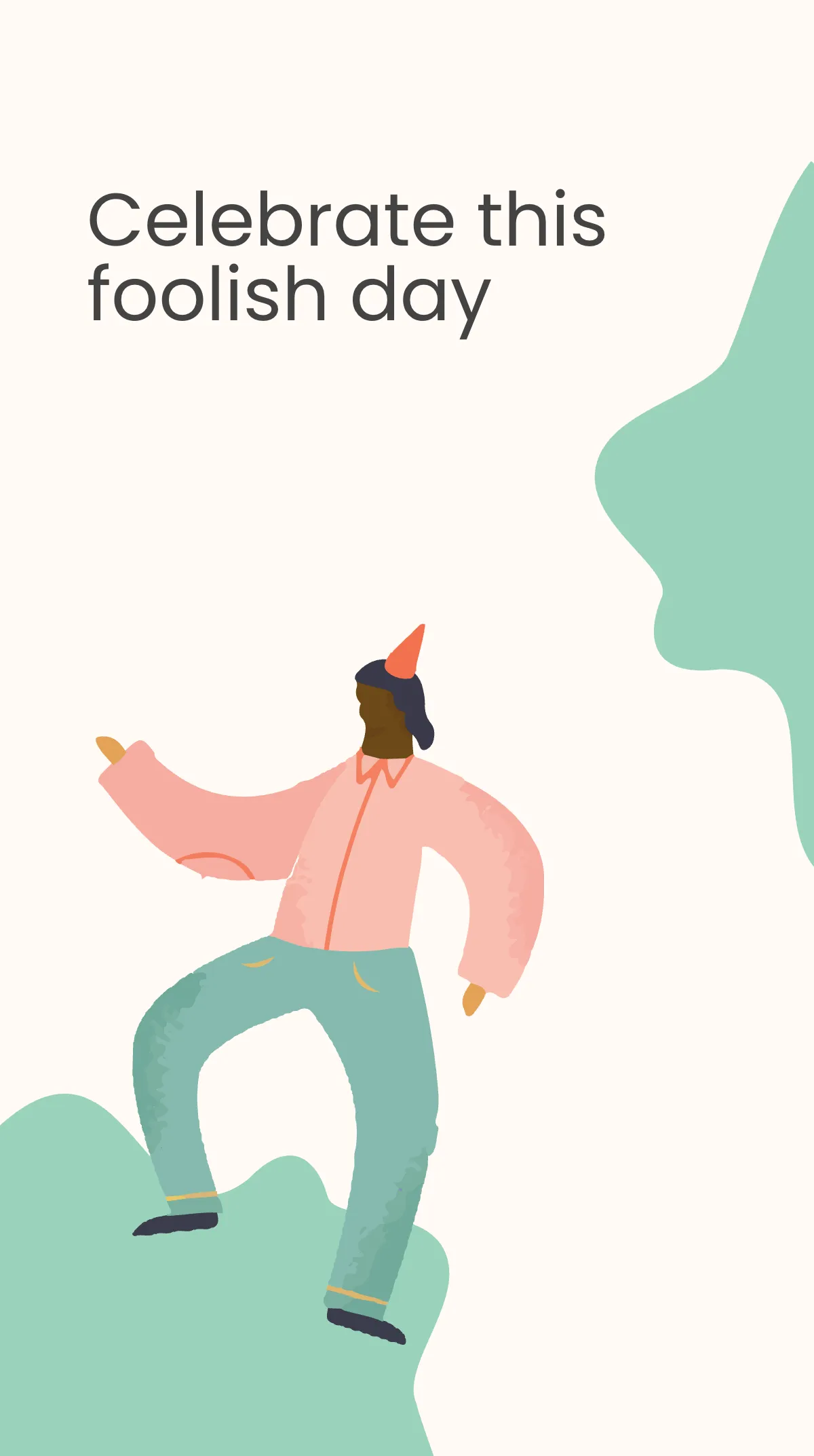 Free Funny April Fools Day Instagram Story Template to Edit Online