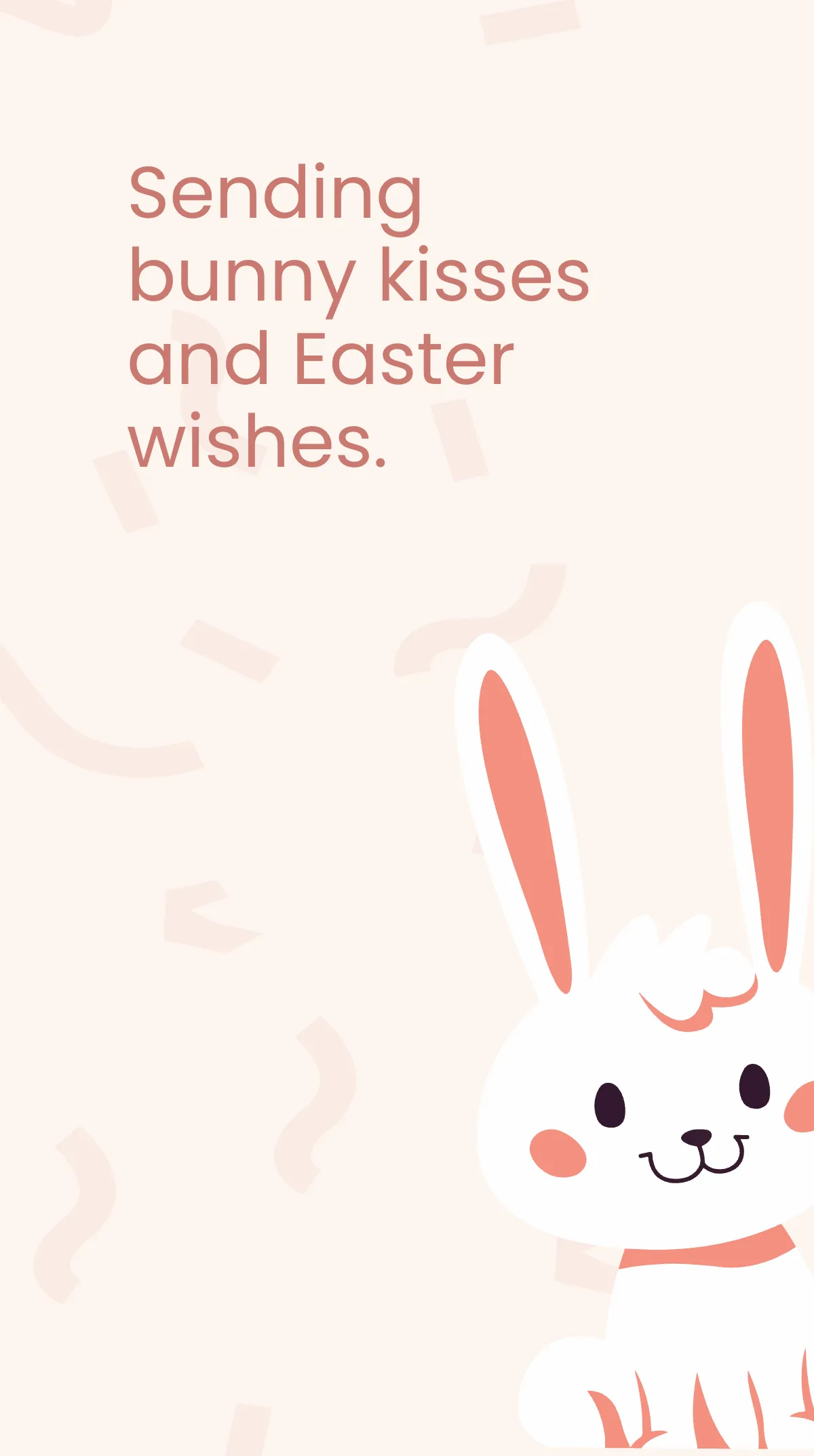 Free Happy Easter Instagram Story Template to Edit Online