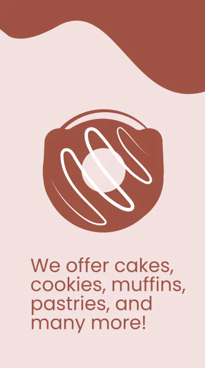 Free Church Bake Sale Instagram Story Template to Edit Online