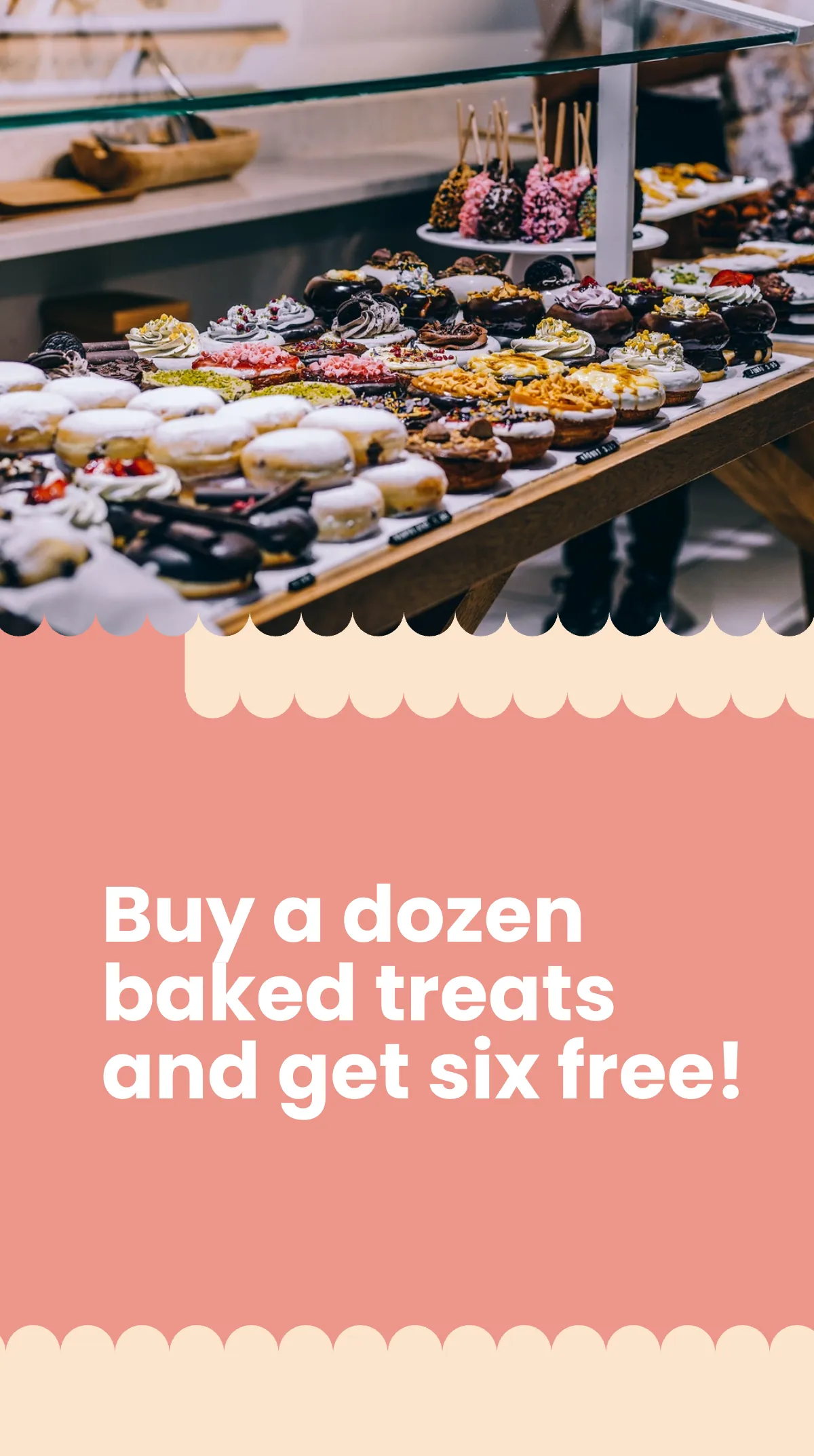 Free Bake Sale Promotion Instagram Story Template to Edit Online