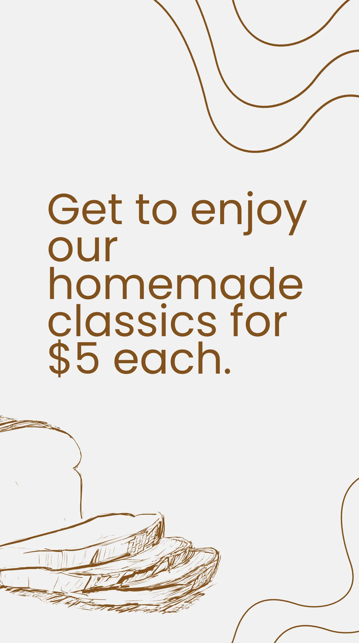 Free Bake Sale Advertisement Instagram Story Template to Edit Online
