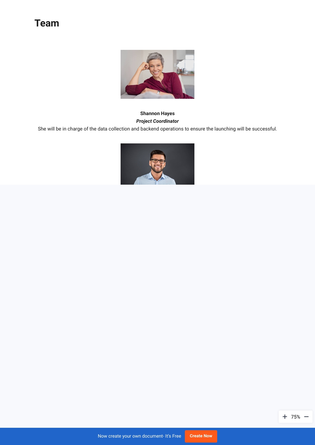 Sample project execution plan template download in word google docs