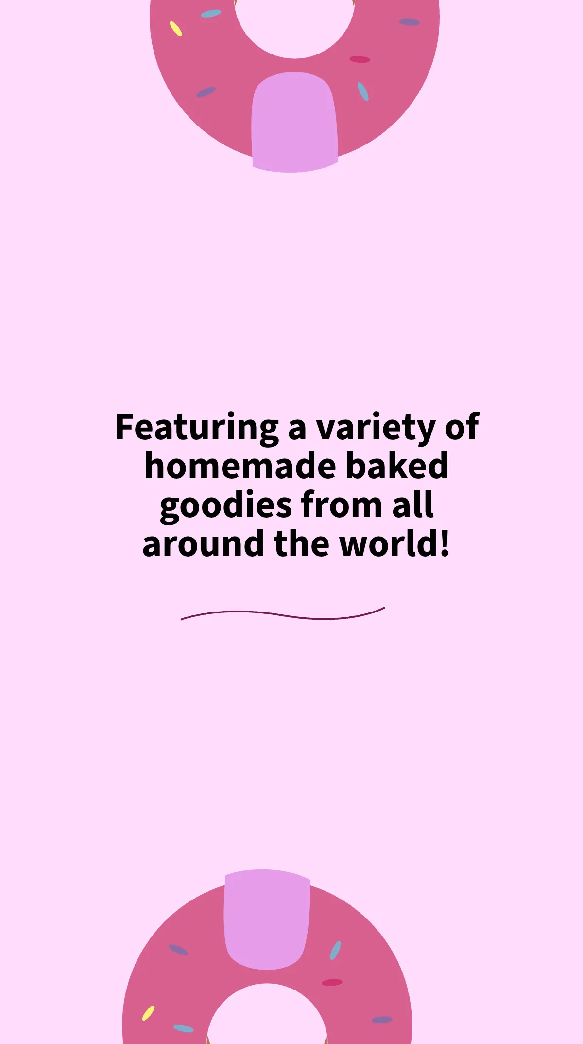 Free Modern Bake Sale Instagram story Template to Edit Online