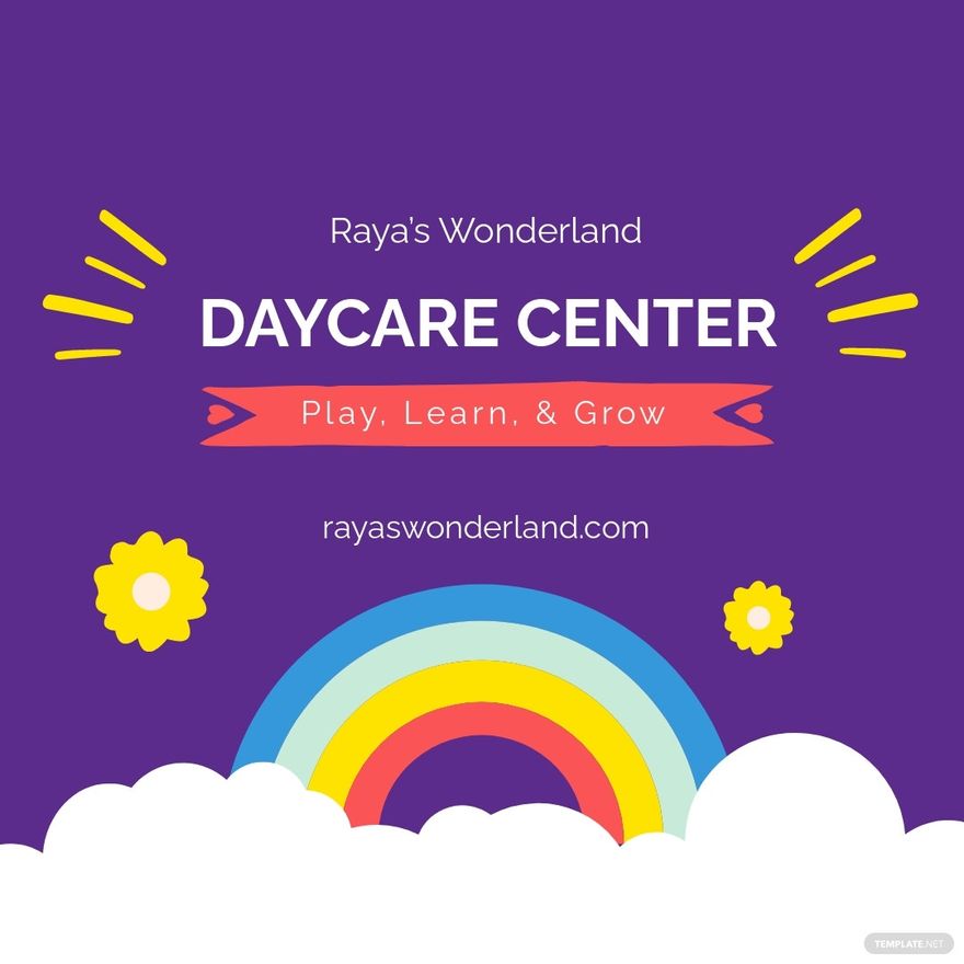 Daycare Centre Instagram Post Template.jpe
