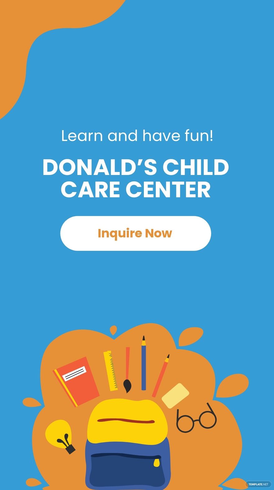 Child Care Instagram Story Template