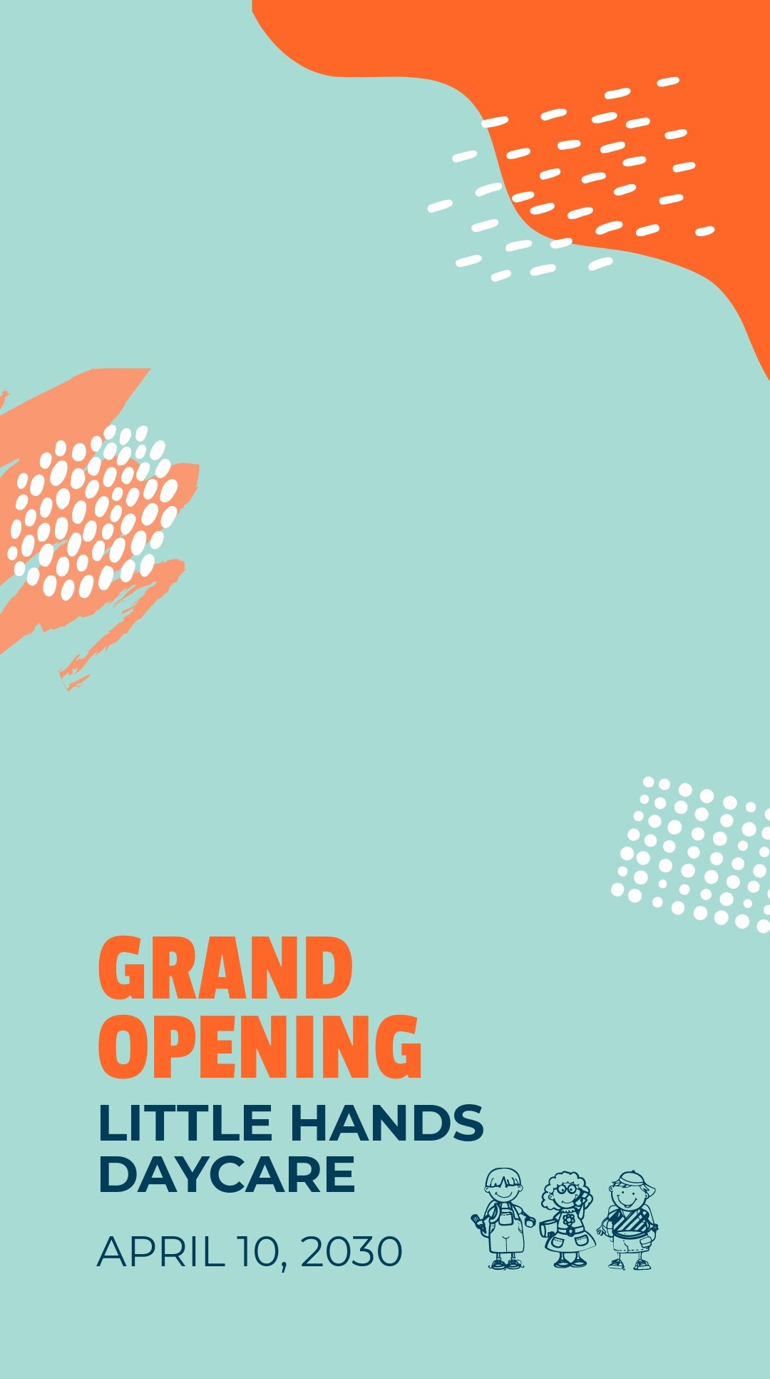 Day Care Opening Snapchat Geofilter Template