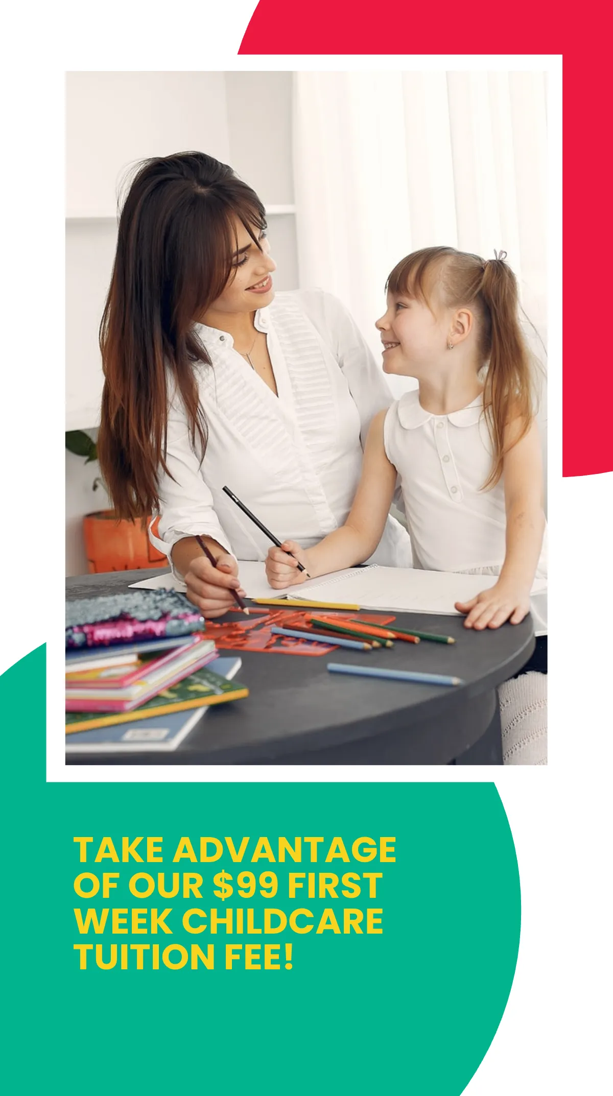 Free Daycare Enrolling Instagram Story Template to Edit Online