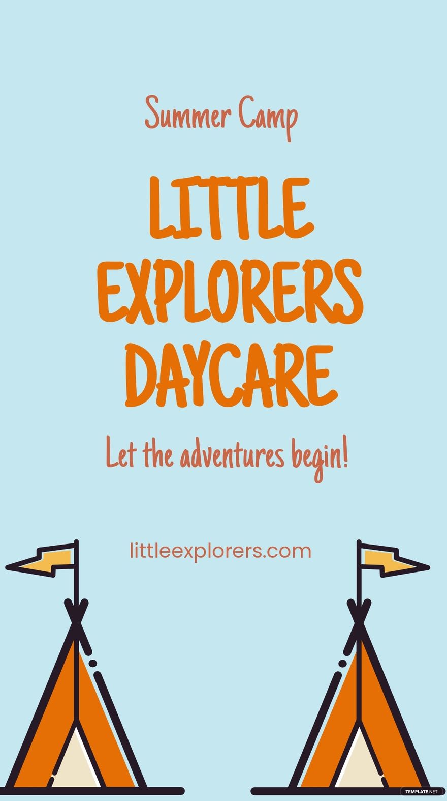 Day Care Advertisement Instagram Story Template