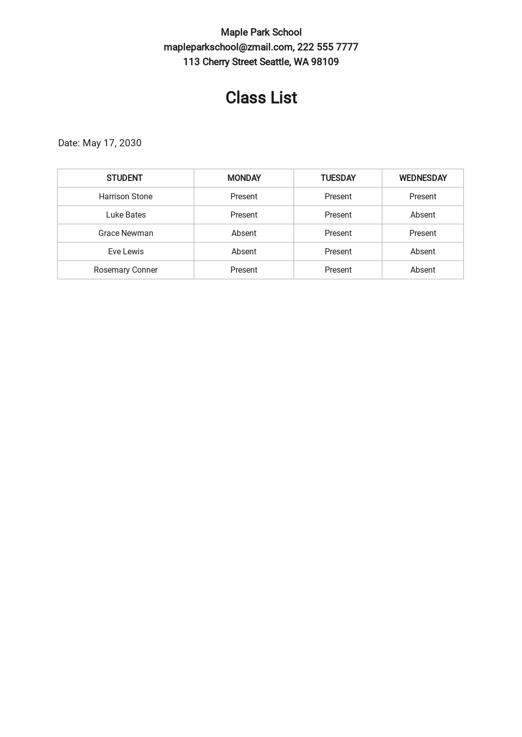 Download 9 Student Templates Microsoft Excel Template
