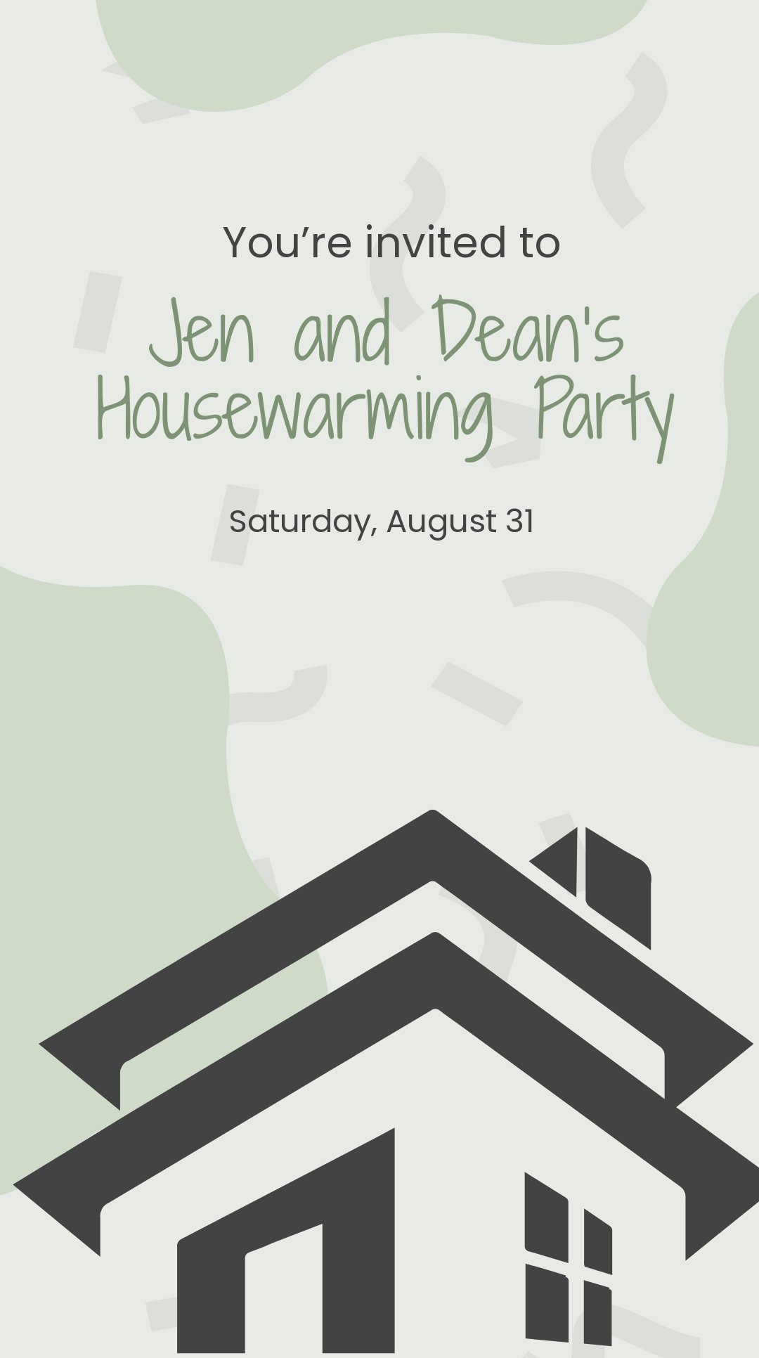 Free House Warming Invitation Instagram Story Template