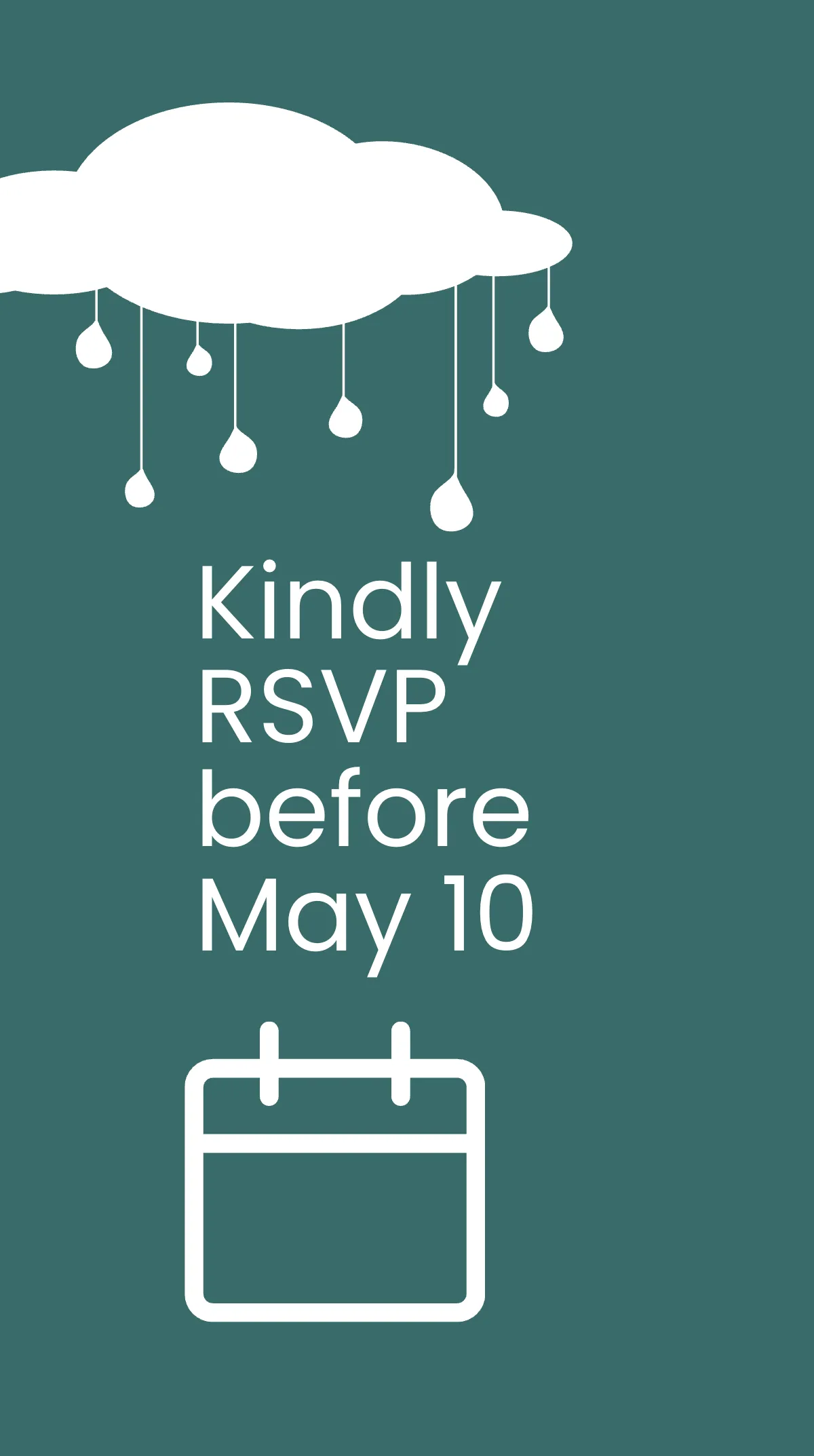 Free Baby Shower Invitation Instagram Story Template to Edit Online