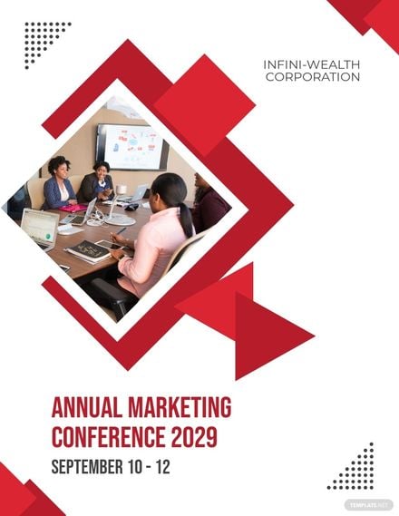 Marketing Conference Flyer Template
