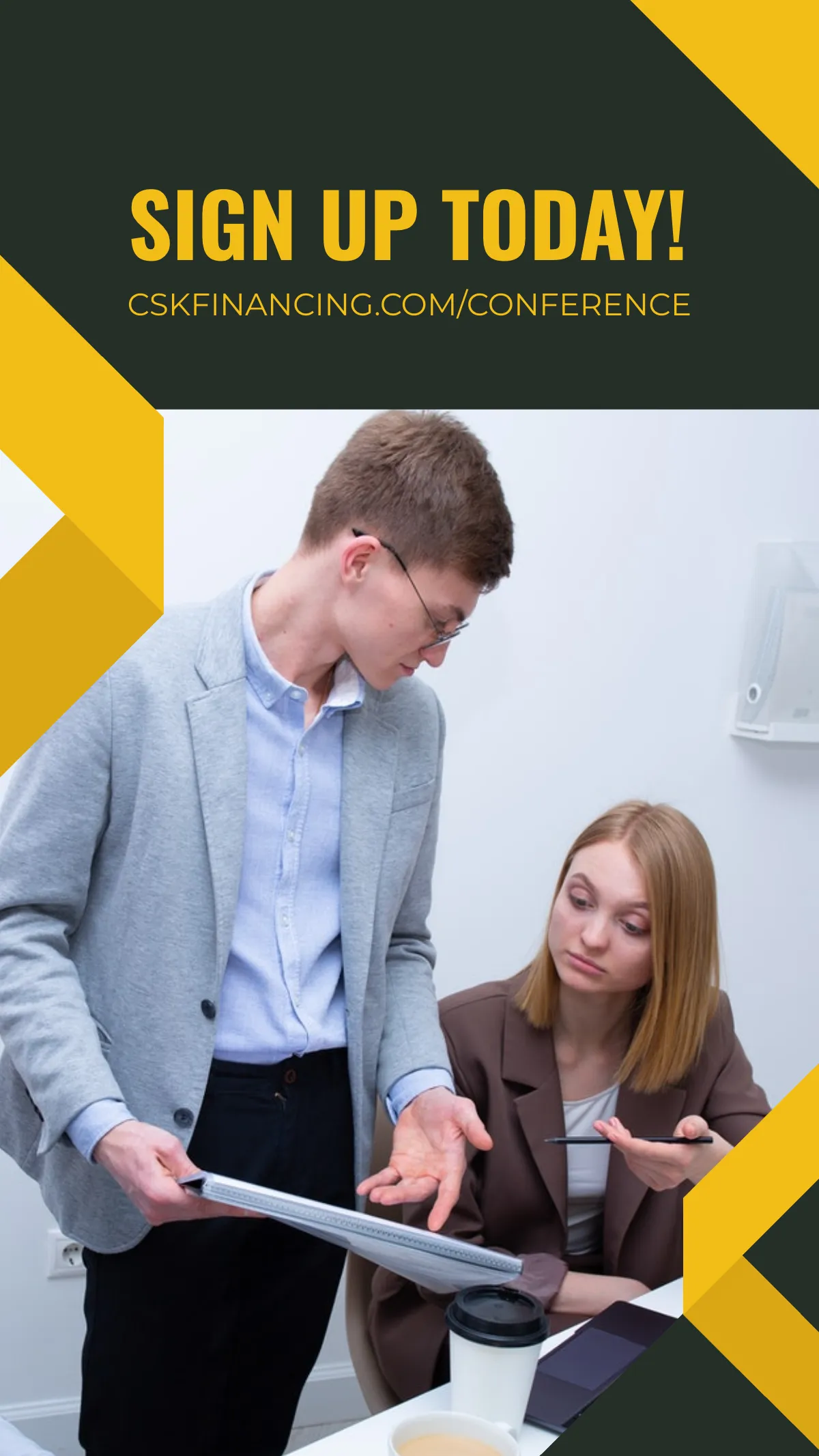 Free Annual Conference Instagram Story Template to Edit Online