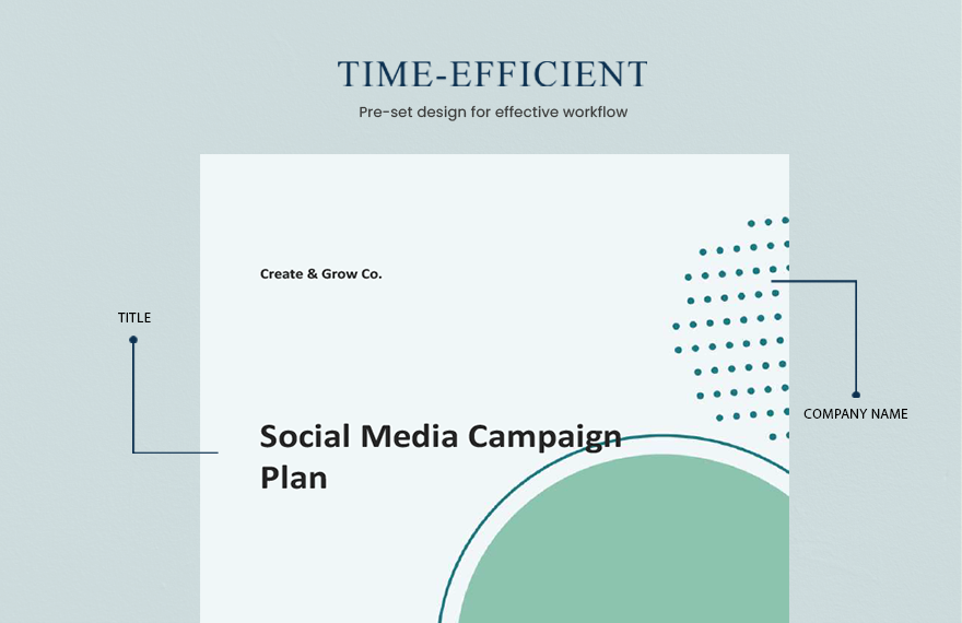 Social Media Campaign Plan Template
