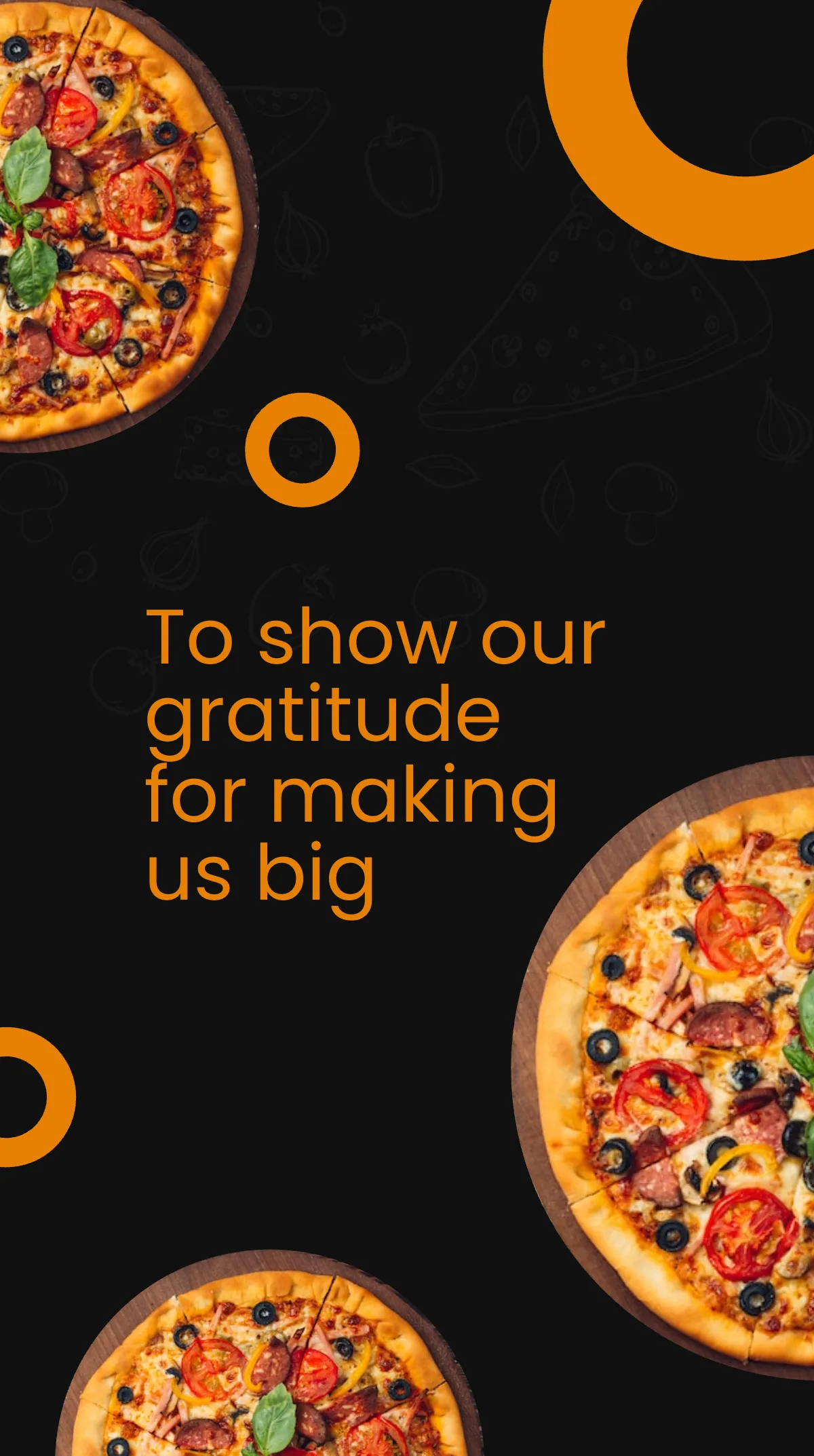 Free Pizza Offer Instagram Story Template to Edit Online