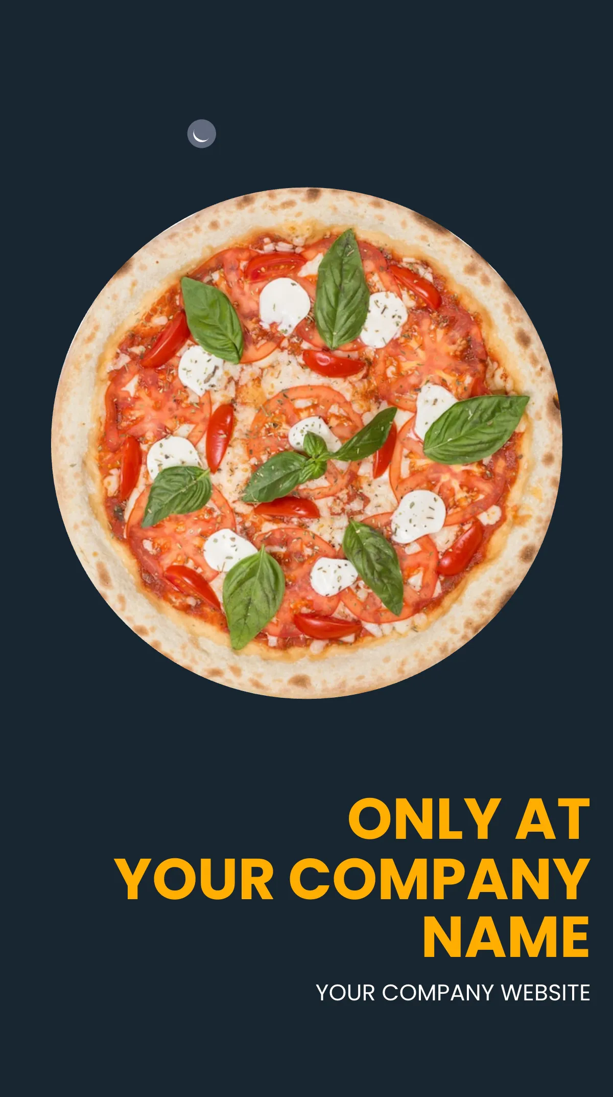 Free Pizza Place Instagram Story Template to Edit Online