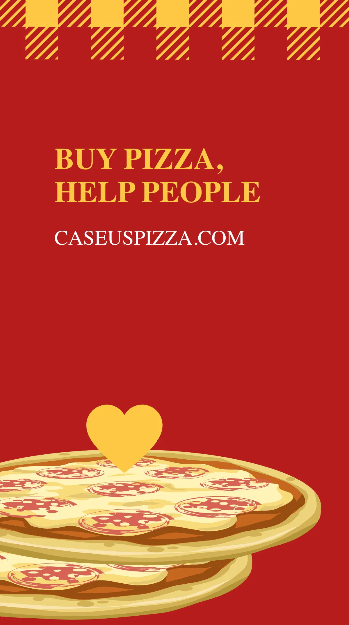 Free Pizza Fundraiser Instagram Story Template to Edit Online