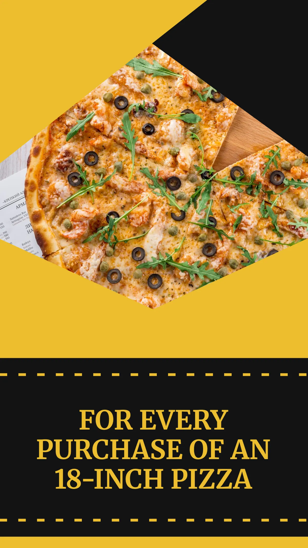 Free Pizza Special Sale Instagram Story Template to Edit Online